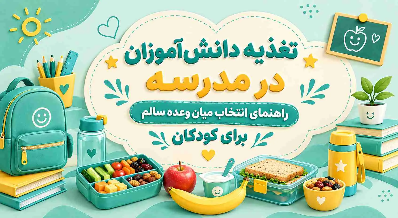 تغذيه دانش‌آموزان در مدرسه؛ راهنماي انتخاب ميان‌وعده سالم براي کودکان