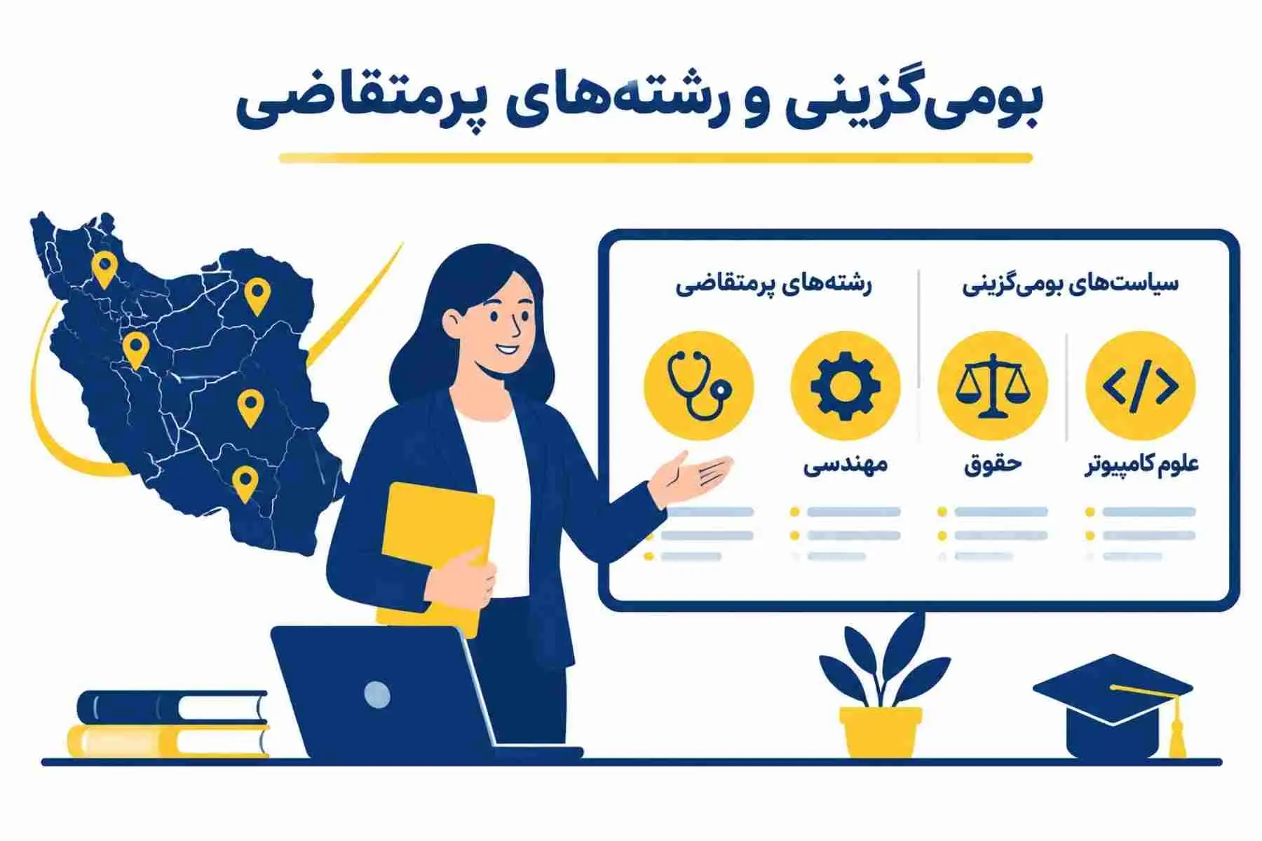 راز قبولي با رتبه‌هاي بالاتر؛ راهنماي جامع تاثير بومي گزيني در کنکور سراسري
