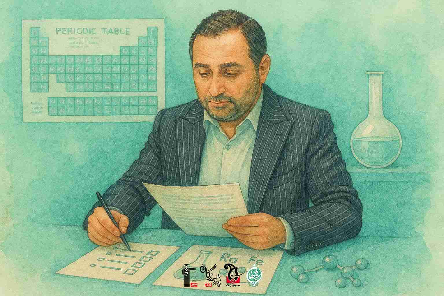 تحلیل ویدیویی شیمی آزمون قلم چی 2 آبان 1404 | استاد بیت آزاد