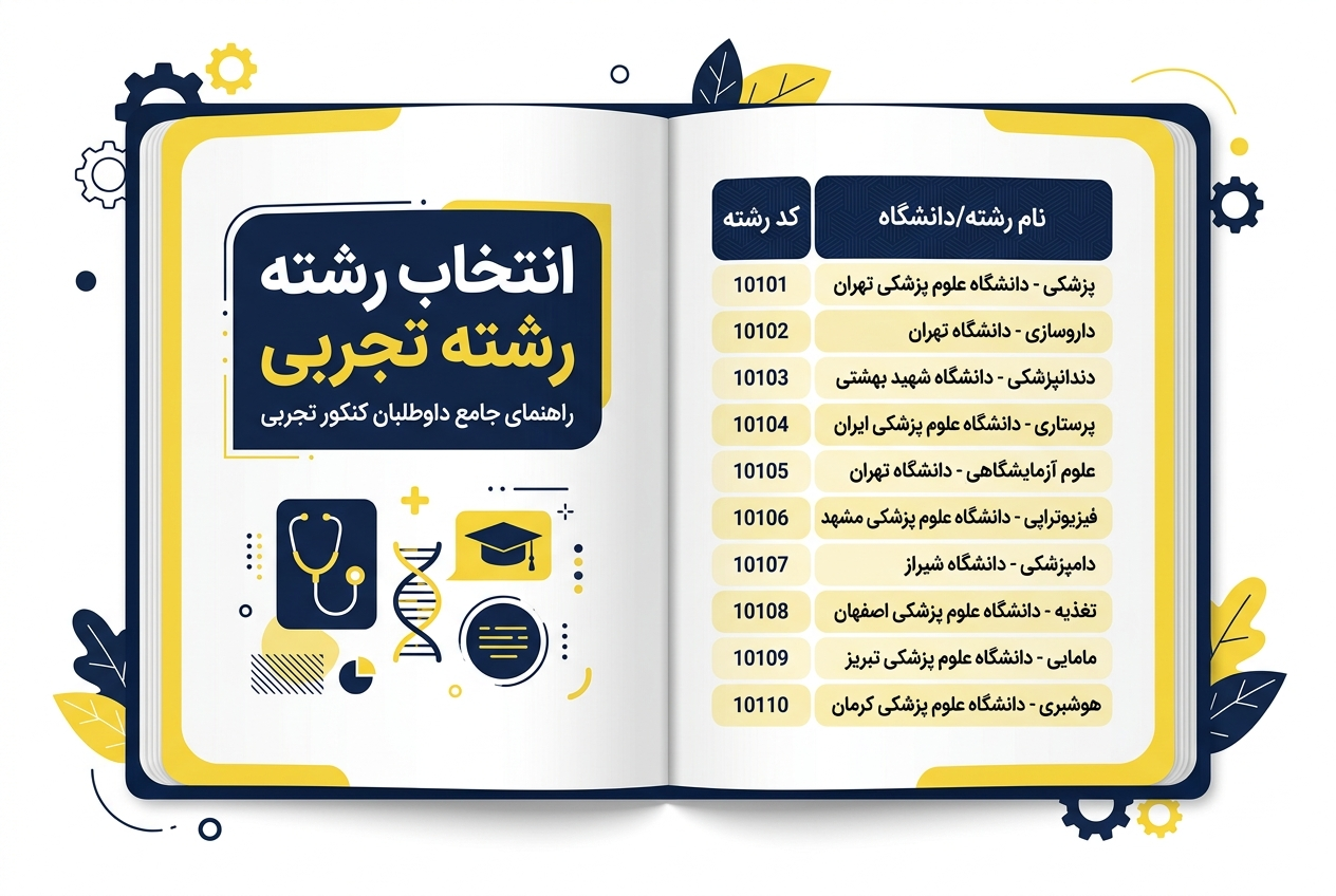 مشاوره انتخاب رشته کنکور